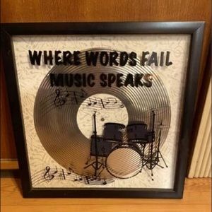 Music Picture frame